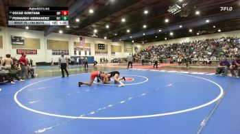 144 Boys Champ. Round 1 - Fernando Hernandez, Santana vs Oscar Quintana, Imperial
