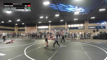 82 lbs Round Of 16 - Mikael Cain, Grindhouse WC vs Michael Roman, Warriors WC