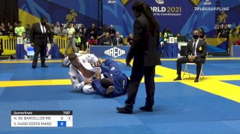 NICHOLAS MEREGALI vs VICTOR HUGO COSTA MARQUES 2021 World Jiu-Jitsu IBJJF Championship