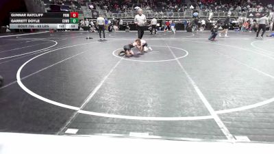 65 lbs Consi Of 4 - Gunnar Ratcliff, Prime vs Garrett Doyle, Cowboy WC