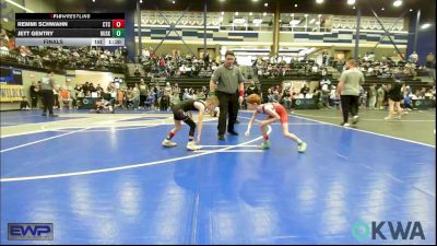 49 lbs Final - Jett Gentry, Husky WC vs Remmi Schwahn, Chandler Takedown Club