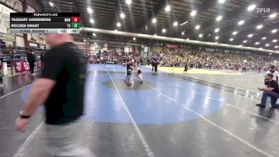 65 lbs Cons. Round 1 - Roczen Grant, Team Champs vs Taggart Anderberg, Mobridge AAU Wrestling