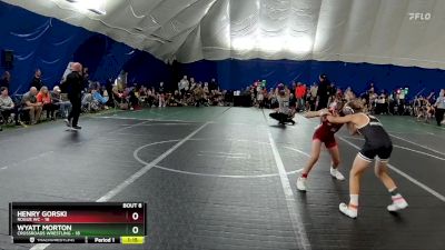 72 lbs Round 3 (6 Team) - Henry Gorski, Rogue WC vs Wyatt Morton, Crossroads Wrestling