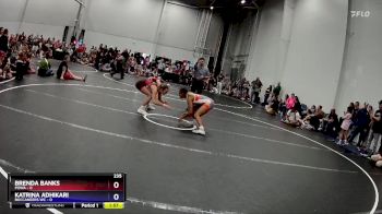 114 lbs Placement (4 Team) - Mariah Mills, POWA vs Kennedy Unrue, PA West Black