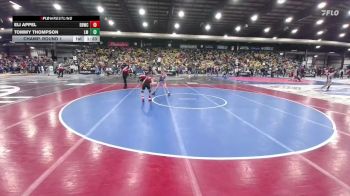 85 lbs Champ. Round 1 - Eli Appel, Dakota Boyz Wrestling Club vs Tommy Thompson, Laurel Matburners
