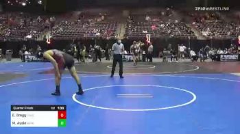 182 lbs Quarterfinal - Ethan Gregg, Hemet Wc vs Mark Ayala, Sunkist Kids Monster Garage