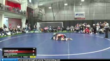 110 lbs Quarterfinals (8 Team) - Ryan Bahnson, Iowa Black vs Zane Woodard, Nebraska Silver