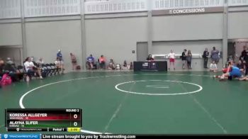 122 lbs Round 2 (8 Team) - Koressa Allgeyer, Wisconsin vs Alayna Slifer, Kansas