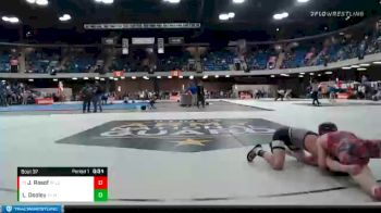 113 lbs Champ. Round 1 - Jordan Rasof, Deerfield vs Landon Dooley, Wilmington