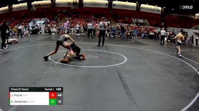 92 lbs Finals (2 Team) - Easton Anderson, Warner Elite vs Jacob Puma, DWA