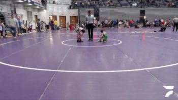 56-61 lbs Cons. Round 1 - Gunner Boyd, Delta Wrestling Club Inc. vs Tanner Alley, St. Malachy Catholic Church