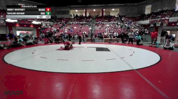 100 lbs Consolation - Remy Whitney, Mcloud HS Girls vs Taylor Dover, Norman High School Girls
