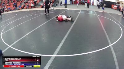 92 lbs 3rd Place Match - George Andres, Thunderbolt Wrestling Club vs Gavin Connelly, CWO