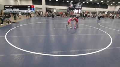 85 lbs Cons. Sub-semis - Piper Full, Pennsylvania vs Payton McCall, Lady Outlaws