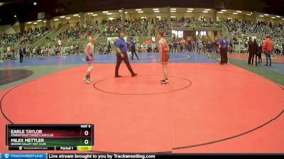 110 lbs Champ. Round 1 - Miles Mettler, Hidden Valley Mat Club vs Earle Taylor, FordDynastyWrestlingClub