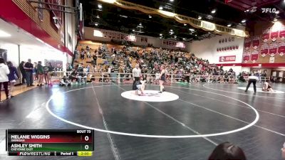 135 lbs Champ. Round 1 - Ashley Smith, Cheyenne East vs Melanie Wiggins, Sheridan