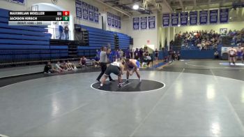 285 lbs Quarterfinal - Maximilian Moeller, University Of Dubuque vs Jackson Kirsch, Wisconsin-Platteville