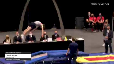 Trevor Harder - 37.700 Double Mini Trampoline, Carolina Elite - 2021 USA Gymnastics Championships