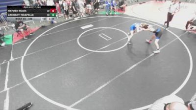 106 lbs Quarterfinal - Hayden Nozie, Canyon View vs Zachary Tirapelle, Clovis High