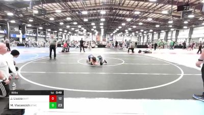 90 lbs Rr Rnd 1 - Jacob Liuzza, Buffalo Valley Elem vs Mark Vlacancich, Bitetto Trained Wrestling