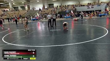 115 lbs Cons. Round 2 - Mark Taddeo, Williamson Co Wrestling Club vs Nash Ramsey, Whitwell Wrestling Club