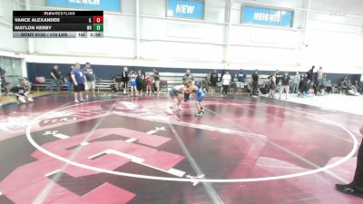 110 lbs Quarterfinal - Vance Alexander, IL vs Waylon Kerby, WV