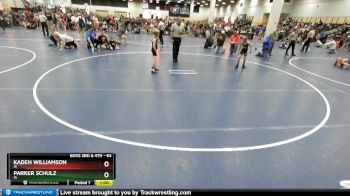63 lbs Cons. Round 4 - Kaden Williamson, IA vs Parker Schulz, IA