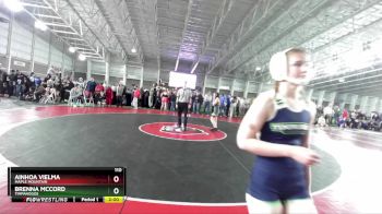 110 lbs Cons. Round 2 - Ainhoa Vielma, Maple Mountain vs Brenna McCord, Timpanogos