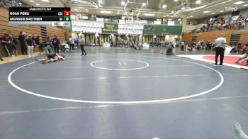 144 lbs Cons. Round 2 - Noah Peng, Corona Del Sol vs Jackson Buettner, Boulder City