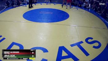 143 lbs Cons. Round 3 - Jesus Lucas, Mad-Town Wrestling vs Benny Alvarado, Wolf Den