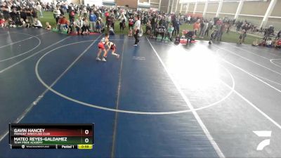 50 lbs Champ. Round 1 - Gavin Hancey, Fremont Wrestling Club vs Mateo Reyes-Galdamez, Team Pride Academy