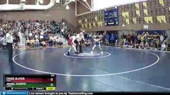 120 lbs Semifinal - Craig Slater, Elko vs Angel Huerta, Lowry
