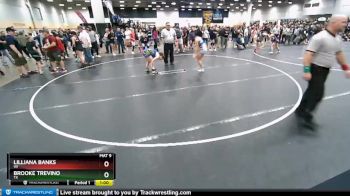 127 lbs Cons. Round 3 - Lilliana Banks, WI vs Brooke Trevino, TX