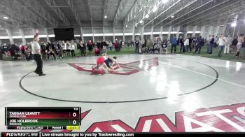 113 lbs Cons. Round 4 - Joe Holbrook, Ridgeline vs Taegan Leavitt, Spanish Fork