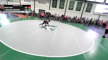 129-137 lbs Quarterfinal - Grayson Mangara, Bulls Wrestling Club vs Kolby Reid, Ozark Wrestling Club