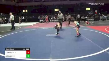 49 lbs Consolation - Tommy Gentry, NM WolfPack vs Jace Lopez, NM Gold