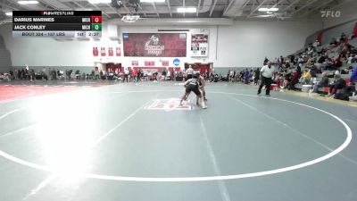 157 lbs Semifinal - Darius Marines, Michigan State - Unatt vs Jack Conley, Michigan State - Unatt