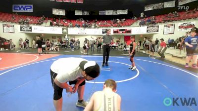 76 lbs Rr Rnd 3 - Levi Wagnon, Lincoln Christian vs Braden Abel, Salina Wrestling Club