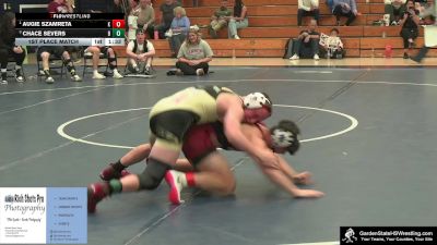 Boys-113 lbs 1st Place Match - Augie Szamreta, Nick`s Knights vs Chace Severs, Brower`s Brawlers