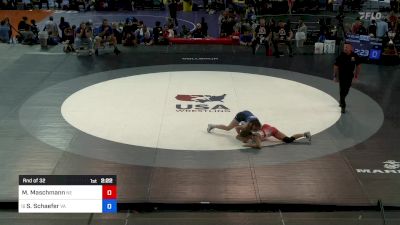 120 lbs Rnd Of 32 - Morgan Maschmann, NE vs Skylar Schaefer, VA