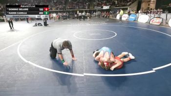 D 2 106 lbs Quarterfinal - Dominic Belaire, Teurlings Catholic vs Kaden Cadella, Archbishop Rummel