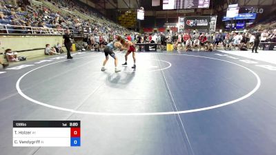 138 lbs Cons 64 #1 - Teague Holzer, WI vs Cole Vandygriff, IN