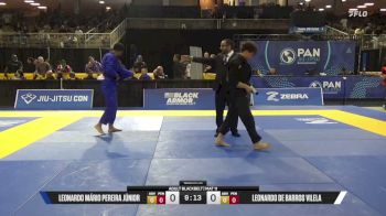 Leonardo De Barros Vilela vs Leonardo Mário Pereira Júnior 2026 Pan Jiu Jitsu IBJJF Championship