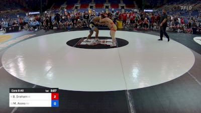 190 lbs Cons 8 #2 - Brooklyn Graham, IA vs Maria Aiono, NV