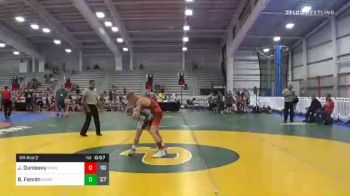 110 lbs Prelims - Justin Dunleavy, RedNose Wrestling School Elem vs Brayden Fannin, Warhawks Wrestling Inc.