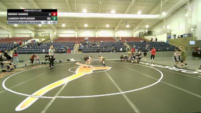 81 lbs Quarters & 1st Wb (16 Team) - Landon Ripplinger, Sanderson Wrestling Academy vs Bronx Harris, Iron County
