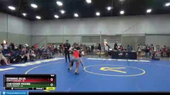 100 lbs Round 4 (6 Team) - Aiyanna Silva, North Carolina vs Cheyenne Moore, North Dakota