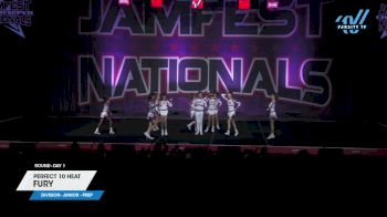 Perfect 10 Heat - Fury [2025 L1.1 Junior - PREP Day 1] 2025 JAMfest Cheer Super Nationals