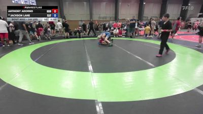 144 lbs Consi Of 8 #2 - Anthony Adorno, Georgia vs Jackson Lane, Slate Wrestling Academy