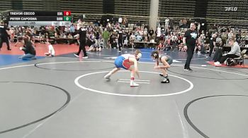 81 lbs Rr Rnd 5 - Trevor Cecco, ICWL Bruisers Club - ESC vs Peter Capogna, Barn Brothers Wrestling Academy